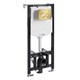 WASSERKRAFT Aller Система инсталляции для унитазов WASSERKRAFT 10TLT.010.ME.MG02 - фото 289968
