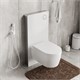 WASSERKRAFT Naab 86 Пристенный модуль системы инсталляции для унитазов, цвет белый WASSERKRAFT 86TLT.040.PE.WH - фото 290244
