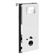 WASSERKRAFT Abens Система инсталляции для унитазов WASSERKRAFT 20TLT.010.ME.WH.CH03 - фото 290257