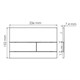 WASSERKRAFT Salm Система инсталляции для унитазов WASSERKRAFT 27TLT.010.ME.WH.CH04 - фото 290303