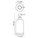 WASSERKRAFT K-8800 Дозатор, цвет белый WASSERKRAFT 8899 - фото 290326