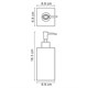 WASSERKRAFT K-9100 Дозатор, цвет белый WASSERKRAFT 9199 - фото 290455