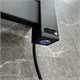FIXSEN Полотенцесушитель электрический HI-TECH 800х500 черный (FX-7500B) FX-7500B - фото 290638