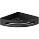 LANGBERGER Black Edition Полка угл. хром. 1-эт. (75260-BPC), черный матовый BLACKEDITION75260-BPC - фото 290723