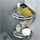 LANGBERGER Accessories Полка угловая 1-эт. (75260), хром Accessories75260 - фото 290740