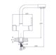 RUSH Gozo Смеситель для кухонной мойки (MS9035-31), цвет хром MS9035-31 - фото 290787