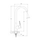 RUSH Devon Смеситель для кухонной мойки (DE7535-22), цвет хром DE7535-22 - фото 290880