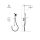 RUSH Thira Встроенная душевая система (TR3635-41Black), цвет черный TR3635-41Black - фото 291143