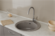 RUSH Siple Смеситель для кухонной мойки с гибким изливом (SI7335-60Grey), цвет хром / серый SI7335-60Grey - фото 291180