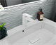 RUSH Thira Смеситель для умывальника (TR3635-12White), цвет белый матовый TR3635-12White - фото 291263