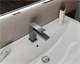 RUSH Thira Смеситель для умывальника (TR3635-12Grey), цвет графит TR3635-12Grey - фото 291268