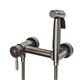 RUSH Melos Гигиенический душ встраиваемый (SUS1101-99Grey), цвет графит SUS1101-99Grey - фото 291285