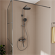 RUSH Melos Душевая система с изливом графит (SUS1101-40Grey), цвет графит SUS1101-40Grey - фото 291298