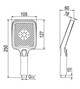RUSH Thira Встроенная душевая система (TR3635-60White), цвет белый TR3635-60White - фото 291428