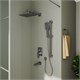 RUSH Thira Встроенная душевая система (TR3635-60Grey), цвет графит TR3635-60Grey - фото 291431