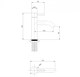 ABBER Wasser Kreis Смеситель AF8110NG для раковины, никель AF8110NG - фото 292034