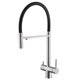 ABBER Wasser Kreis Смеситель AF81141SP для кухни с подключением фильтра и выдвижной лейкой, сатин AF81141SP - фото 292049