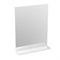 CERSANIT зеркало: MELAR с полочкой, без подсветки, белый - фото 29256
