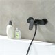 AQUATEK Nika Душевой комплект наружнего монтажа SET 2 в 1 (AQ1860MB +AQ2030MB), черный матовый AQ1834MB - фото 293209