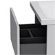 AM.PM Gem База под раковину, подвесная, 50 см, 2 ящика push-to-open, цвет: белый, глянец M90FHX0502WG - фото 294200