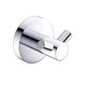 AQUAme Trento Крючок двойной латунный, хром AQM7202CR - фото 294459