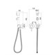 IDDIS Гигиенический душ Axes (AXESBR2i08), хром AXESBR2i08 - фото 294968