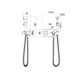 IDDIS Гигиенический душ Axes (AXESBRBi08), хром AXESBRBi08 - фото 294970