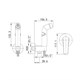 IDDIS Смеситель с гигиеническим душем Ray (RAYSBR2i08), хром RAYSBR2i08 - фото 294976