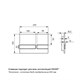 IDDIS Клавиша смыва чёрная Unifix 006 (UNI06MBi77) UNI06MBi77 - фото 295597