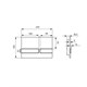 IDDIS Клавиша смыва белая Unifix 006 (UNI06MWi77) UNI06MWi77 - фото 295600