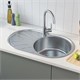 IDDIS Кухонная мойка 770*480, Suno S (SUN77SDi77) SUN77SDi77 - фото 295804