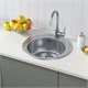 IDDIS Мойка врезного монтажа с сифоном Suno S, нерж. сталь, шелк, D505 (SUN50S0i77S) SUN50S0i77S - фото 295928