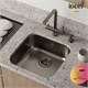 IDDIS Мойка Mate нержавеющая сталь, графит, 446*446 (MAT44GMi77) MAT44GMi77 - фото 295986