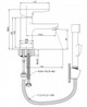IDDIS Смеситель для раковины с гигеническим душем Sena (SENSB00i08) SENSB00i08 - фото 296015