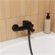 IDDIS Смеситель для ванны Ray черный (RAYBL02i02WA) RAYBL02i02WA - фото 296027
