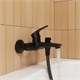 IDDIS Смеситель для ванны Ray черный (RAYBL02i02WA) RAYBL02i02WA - фото 296028
