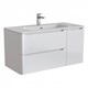 IDDIS Тумба с раковиной Edifice 100 подвесная белая (EDI10W1i95K) EDI10W1i95K - фото 296229