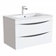 IDDIS Тумба с раковиной Cloud 80 подвесная белая (CLO80W0i95K) CLO80W0i95K - фото 296255