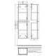 IDDIS Пенал подвесной, 40 см, светло-серый, Edifice, (EDI40L0i97) EDI40L0i97 - фото 296370