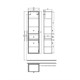 IDDIS Пенал подвесной, 40 см, темно-серый, Torr, (TOR40D0i97) TOR40D0i97 - фото 296443