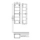 IDDIS Пенал подвесной Aiger 40 см, белый (AIG40W0i97) AIG40W0i97 - фото 296660