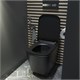 IDDIS Унитаз подвесной Bild, черный матовый (BILR2BMi25) BILR2BMi25 - фото 296698