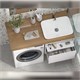 VELVEX Столешница Klaufs 1200 правая дуб французский (st.KLA.120.R дуб французский) st.KLA.120.R дуб французский - фото 297045