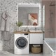 VELVEX Столешница Klaufs 1200 правая дуб французский (st.KLA.120.R дуб французский) st.KLA.120.R дуб французский - фото 297047