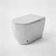 GROSSMAN Унитаз приставной impuls GR-PR5502 (570х360х450) безободковый,белый с тонкой крышкой,микролифт GR-PR-5502 - фото 297298