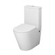 GROSSMAN Унитаз напольный Color GR-4480MS (620х365х810) безободковый,белый матовый с тонкой крышкой,микролифт,2 места GR-4480MS - фото 297341