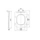 GROSSMAN Сиденье для унитаза GR-4440S тонкое,белый 49GR40S - фото 297427