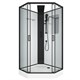 GROSSMAN Душевая кабина трапеция Elegans GR250D (100х100х217) дверь раздвижная GR250D - фото 297552