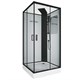 GROSSMAN Душевая кабина квадратная Elegans GR250Q (100х100х217) дверь раздвижная GR250Q - фото 297554