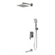GROSSMAN Душевая система скрытого монтажа Style 501.K35.05.100 хром глянцевый 501.K35.05.100 - фото 297731
